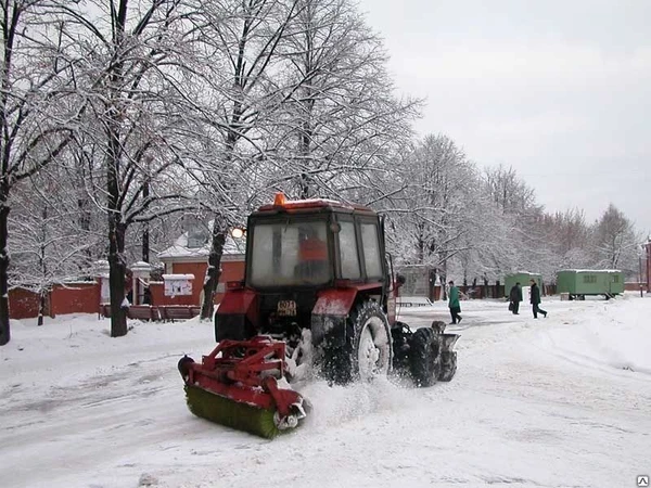 Фото Услуги щетки для уборки снега