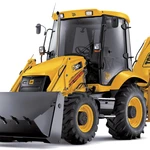 фото Аренда экскаватора погрузчика JCB 3 CX для уборки снега