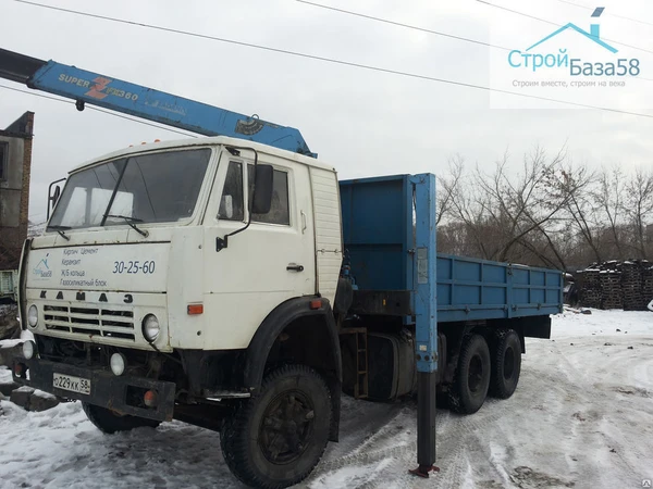 Фото Услуги крана-манипулятора 3 тонны на базе КАМАЗ(10 тонник).