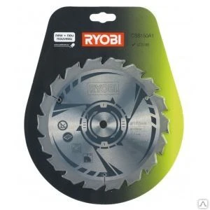 Фото Пильный диск для lcs180/rwsl1801m (150х10х1.5 мм; 18 зубьев) ryobi csb150a1