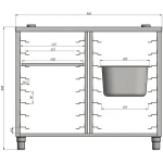фото Подставка под пароконвектомат ПКЭБ/6 Grill Master Подставка под пароконвектомат ПКЭБ/6