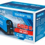 Фото №5 Сварочный инверторный аппарат Solaris MMA-260, 20-250 А, электрод 1.6-5 мм, ПВ 70%