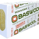 фото Теплоизоляция Baswool Вент Фасад 80 кг/м3 (50*600*1200) 6шт. 4,32м2 (0,216 м3)