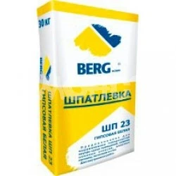 Фото Шпатлевка вн_раб  20кг BERGhome ШП23 белая, гипсовая (60) зз