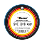 фото Изолента ПВХ 0.13х15мм 25м синяя (уп.5шт) Kranz KR-09-2105