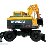 фото Экскаватор HYUNDAI R180W-9S (Колесный)