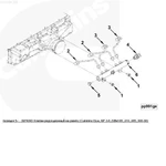 фото Клапан редукционный в рампе Cummins ISF2.8,/3.8, ISBe, ISDe, ISLe 3974093