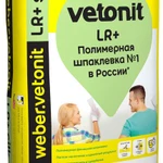 фото Шпатлевка  Weber vetonit ЛР+ 25 кг