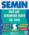 Фото Клей для бумажных обоев SEM PAPIER