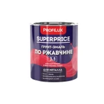 фото Эмаль-грунт 3в1 по ржавчине, черная, 6кг Profilux Superprice