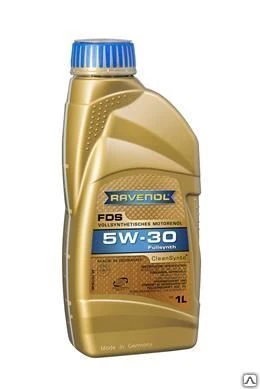 Фото Масло моторное RAVENOL FDS SAE 5W-30 1л.