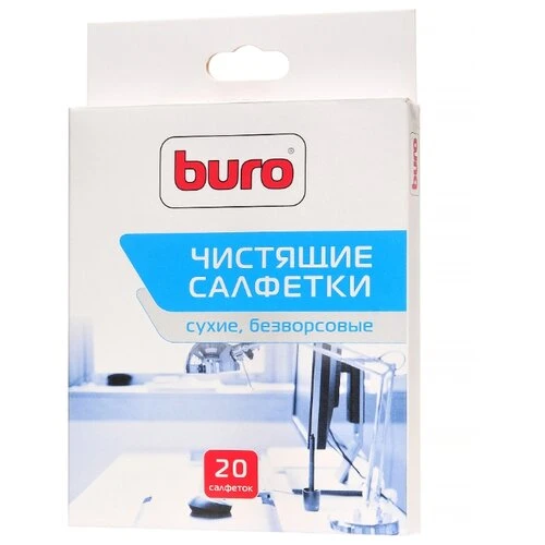 Фото Buro BU-Udry сухие салфетки 20