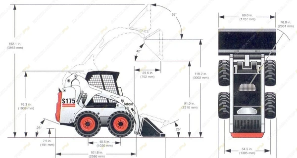 Фото Аренда мини-погрузчика Bobcat S175, Севастополь