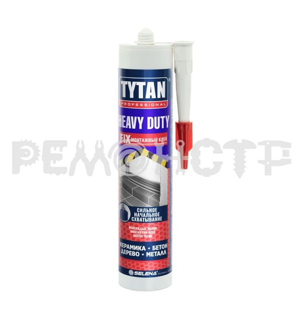 Фото Клей жид/гв 310 мл HEAVY DUTY Tytan (12) П