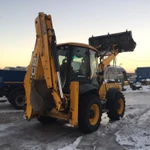 фото Аренда экскаватора-погрузчика JCB 3CX c с гидромолотом