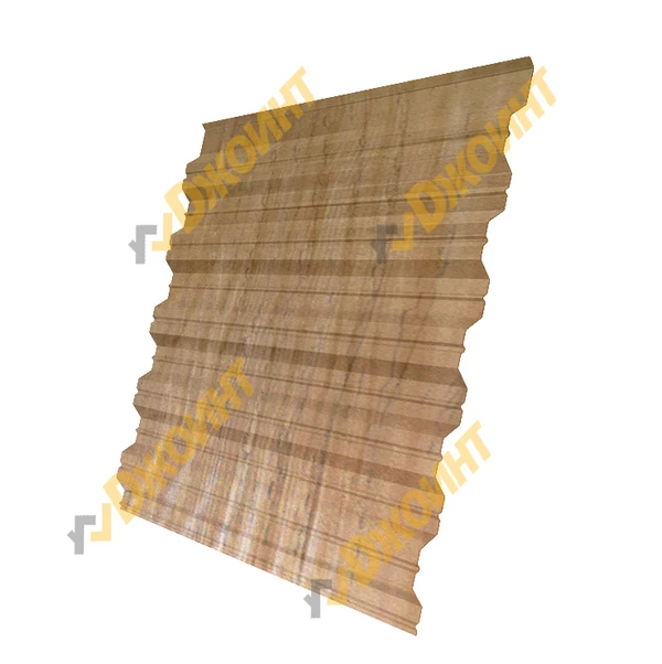 Фото Профнастил НС-35 0,5 Printech двухсторонний Aspen 3D (Осина 3D wood)