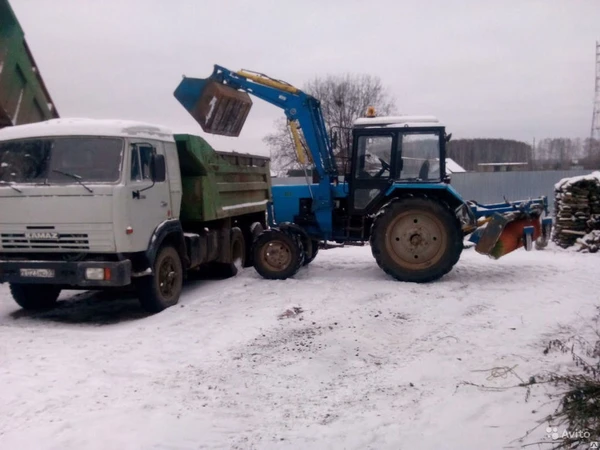 Фото Комплекс услуг по уборке снега