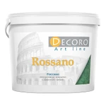 фото Штукатурка декоративная моделирующая Decoro Rossano (эффект замши), 4кг