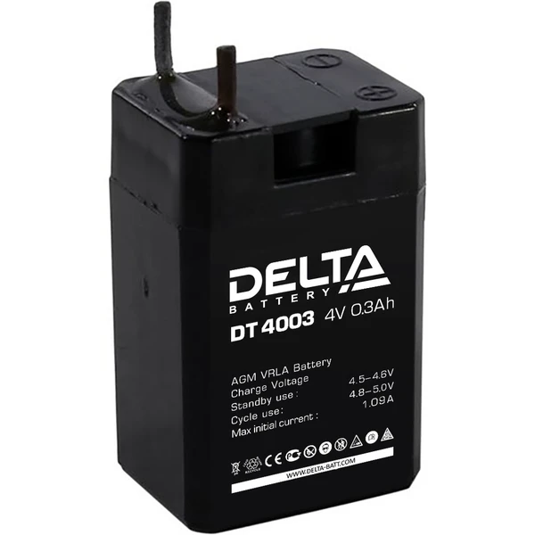 Фото Аккумулятор Delta DT 4003