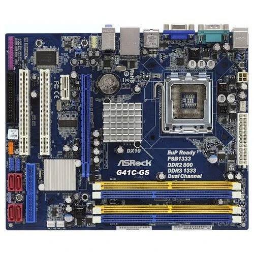 Фото Материнская плата ASRock G41C-GS