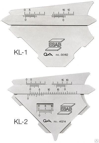 Фото Шаблон сварщика KL-2 (0000139932) ЭСАБ Шаблон сварщика KL-2 (0000139932)