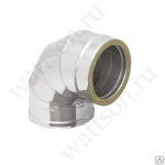 фото Дымоход ROSINOX Отвод 250/90° (кислотостойкая/0,5/ВА) ТЕРМО/25