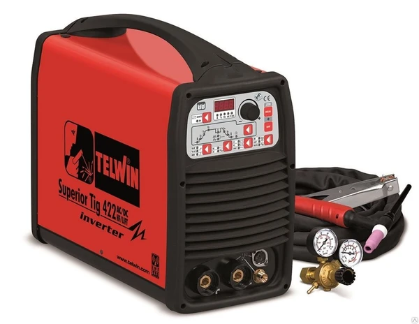 Фото Инверторный сварочный аппарат TELWIN SUPERIOR TIG 422 AC/DC-HF/LIFT 400V+AC