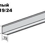 фото Угол перемитральный 3м (19х19мм)