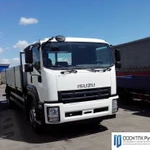 фото ISUZU FVR34 с бортовой платформой