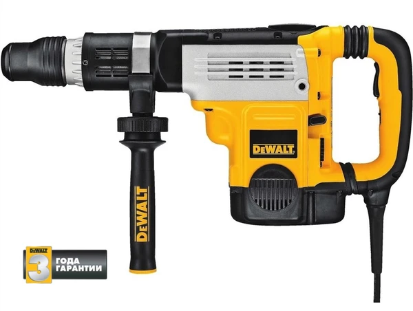 Фото Перфоратор электрический DeWalt D25763K / 1.5 кВт, 18 Дж, патрон SDS-Max