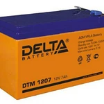 фото Delta DTM 1207 (12V / 7Ah), Аккумуляторная батарея