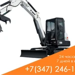 фото Мини-экскаватор в аренду Bobcat E35