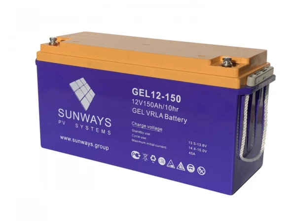 Фото Аккумуляторная батарея SUNWAYS GEL 12-150