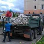 фото Вывоз строительного мусора самосвалами