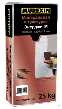 Фото Минеральная декоративная штукатурка Энерджи М (Energy М) Мурексин (Мurexin)