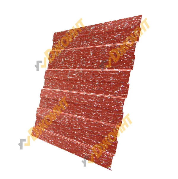 Фото Профнастил С-10 0,5 MATGRANIT NEW RAL 3011 коричнево-красный