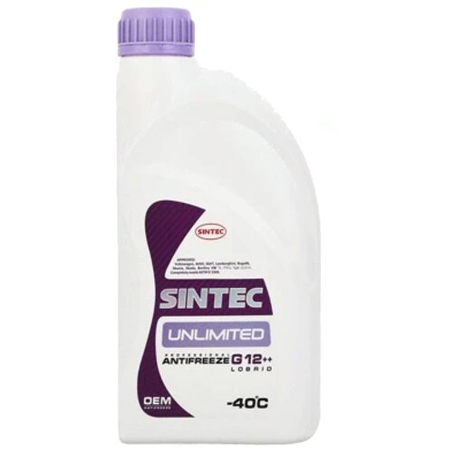 Фото Антифриз SINTEC UNLIMITED G12++