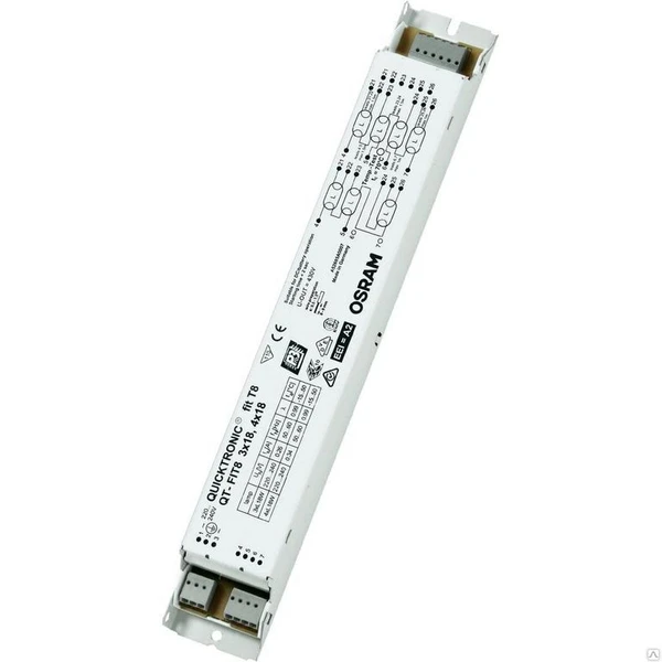 Фото ЭЛЕКТРОННЫЙ ПРА ДЛЯ ЛЮМИНЕСЦЕНТНЫХ ЛАМП OSRAM QT-FIT8 3/4X18