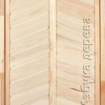 фото Банная дверь из липы и кедра 5 DoorWooD