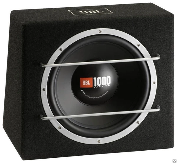 Фото Сабвуфер автомобильный JBL CS-1204B в корпусе