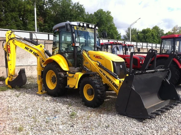 Фото Экскаватор-погрузчик New Holland B90B LR (Нью Холланд))