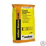 фото Клей зимний для приклейки и армировки утеплителя weber.therm S100  (-10 гра