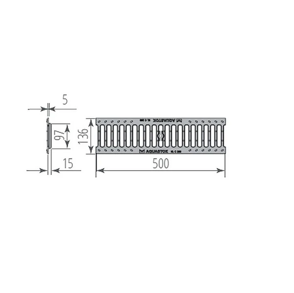 Фото Решетка РЧЩ Norma DN100 С250