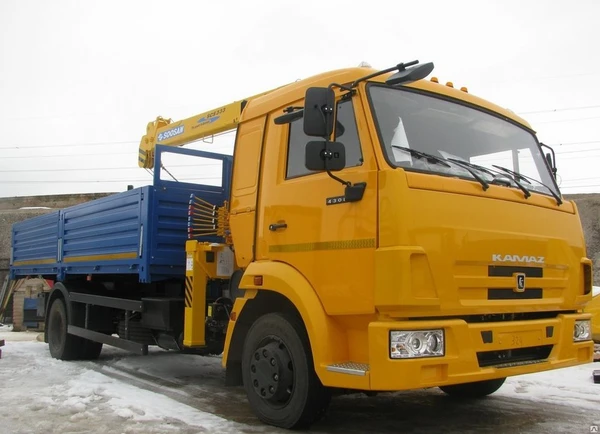 Фото КАМАЗ 4308 с КМУ SOOSAN SCS 334 STD