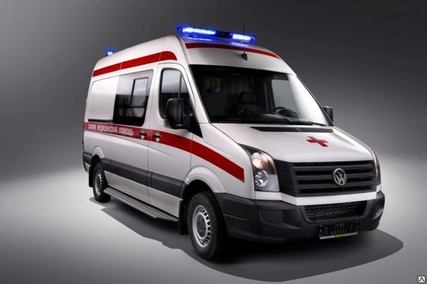 Фото Автомобиль скорой медицинской помощи Volkswagen Crafter, класс А (композит)