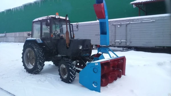 Фото Услуги уборки снега снегоротором