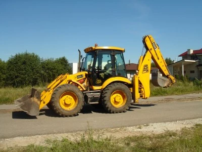 Фото Экскаватор-погрузчик с гидромолотом TEREX-FERMEC 860 Elite