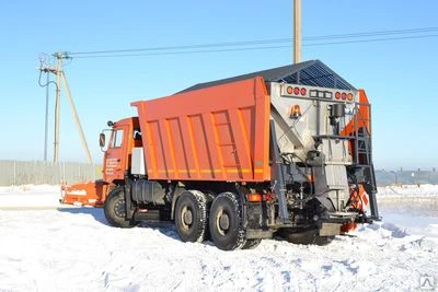 Фото Комбинированные Дорожные Машины (КДМ) на шасси и самосвалах КамАЗ и МАЗ