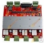 Фото Контроллер шаговых двигателей 4х осевой TB6560HQV3-T3 red