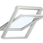 фото Мансардное окно VELUX GGU 0073, белое полиур. покрытие, F04, 660x980 мм